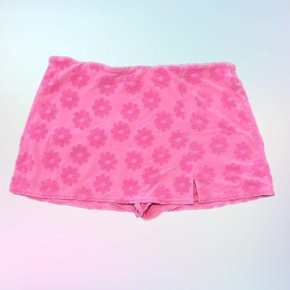 American Eagle Outfitters Pink Floral Skort 🌸 - Picture 1 of 10